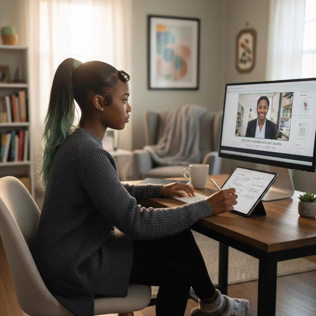 CNA Hybrid Exam Prep (Online Theory + In-Person Skills Lab)