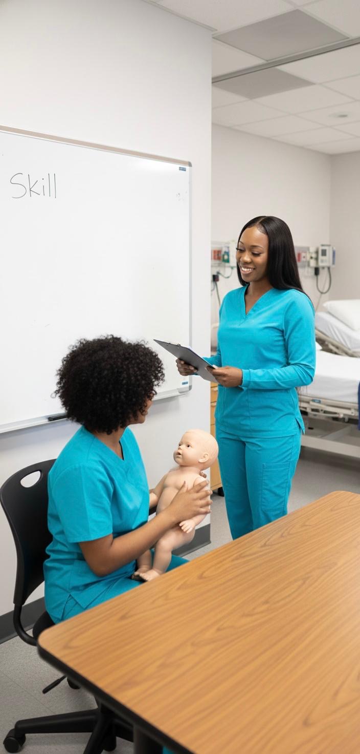 CPR and safety skills instruction